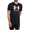 imageUnder Armour Mens Sportstyle Logo Short Sleeve T Shirt001 Black   White