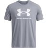 imageUnder Armour Mens Sportstyle Logo Short Sleeve T Shirt036 Steel   White
