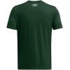 imageUnder Armour Mens Sportstyle Logo Short Sleeve T Shirt301 Forest Green   White