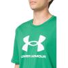 imageUnder Armour Mens Sportstyle Logo Short Sleeve T Shirt305 Team Kelly Green   White