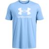 imageUnder Armour Mens Sportstyle Logo Short Sleeve T Shirt465 Horizon Blue   Black