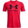 imageUnder Armour Mens Sportstyle Logo Short Sleeve T Shirt600 Red   Black