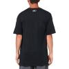 imageUnder Armour Mens Wordmark Short Sleeve T Shirt001 Black   White