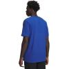 imageUnder Armour Mens Wordmark Short Sleeve T Shirt432 Tech Blue   Nimbus Blue