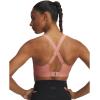 imageUnder Armour Womens Continuum High Impact Sports Bra698 Canyon Pink   Metallic Silver