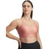 imageUnder Armour Womens Continuum High Impact Sports Bra698 Canyon Pink   Metallic Silver