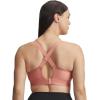 imageUnder Armour Womens Continuum High Impact Sports Bra698 Canyon Pink   Metallic Silver