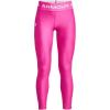 imageUnder Armour Girls HeatGear Armour Full Length LeggingRebel PinkWhite