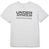imageUnder Armour Mens Wordmark Short Sleeve T Shirt014 Halo Gray   Black
