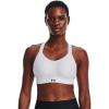 imageUnder Armour Womens Continuum High Impact Sports Bra100 White   Metallic Silver