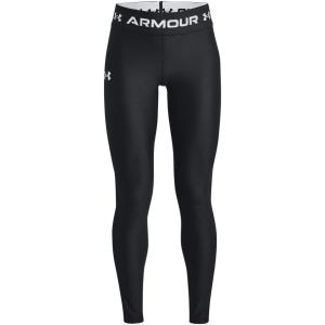 imageUnder Armour Girls HeatGear Armour Full Length Legging001 Black   White