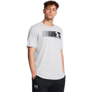 imageUnder Armour Mens Fast Left Chest Short Sleeve T Shirt012 Mod Gray   Black
