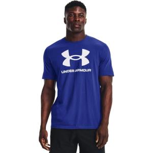 imageUnder Armour Mens Sportstyle Logo Short Sleeve T Shirt400 Royal   White