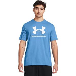 imageUnder Armour Mens Sportstyle Logo Short Sleeve T Shirt444 Viral Blue   White