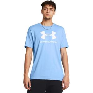 imageUnder Armour Mens Sportstyle Logo Short Sleeve T Shirt465 Horizon Blue   Black