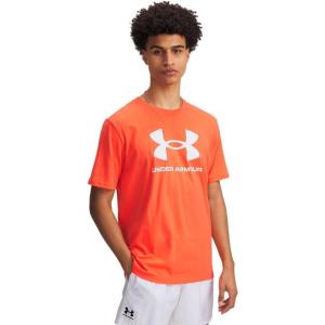 imageUnder Armour Mens Sportstyle Logo Short Sleeve T Shirt847 Fire   White