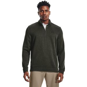 imageUnder Armour Mens Storm SweaterFleece Quarter ZipBaroque Green 310Black