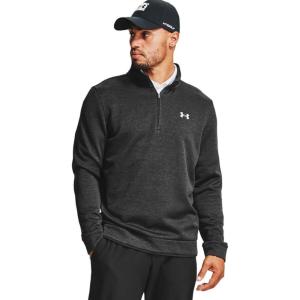 imageUnder Armour Mens Storm SweaterFleece Quarter ZipBlack Light Heather 002Halo Gray