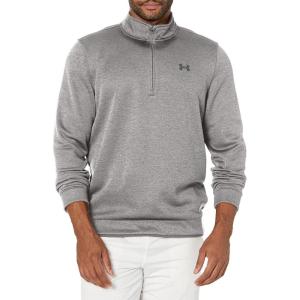 imageUnder Armour Mens Storm SweaterFleece Quarter ZipGray Wolf 031Concrete