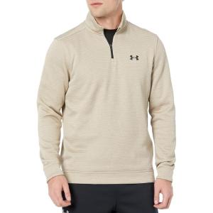 imageUnder Armour Mens Storm SweaterFleece Quarter ZipHighland BuffBlack