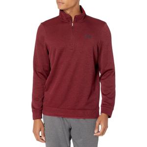 imageUnder Armour Mens Storm SweaterFleece Quarter ZipLeague Red 626Black