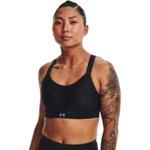 imageUnder Armour Womens Continuum High Impact Sports Bra001 Black   Metallic Silver