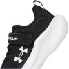 imageUnder Armour BabyBoys Infant Charged Assert 11 Alternate Closure Sneaker001 BlackBlackWhite