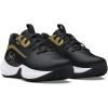 imageUnder Armour Kids Pre School Lockdown 7 Basketball Shoes001 BlackBlackMetallic Gold
