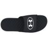 imageUnder Armour Mens Ignite Pro 8 Slide SandalBlackWhiteWhite