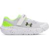 imageUnder Armour UnisexChild Pre School Surge 4 Alternate Closure Running Shoe103 WhiteHyper GreenBlack