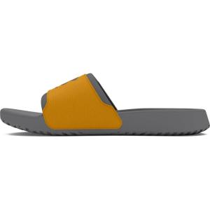 imageUnder Armour Mens Ignite Select Slides104 Titan GrayGolden YellowAnthracite
