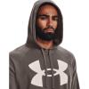 imageUnder Armour Mens Rival Fleece Big Logo Hoodie176 Fresh Clay   Onyx White
