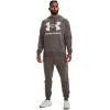 imageUnder Armour Mens Rival Fleece Big Logo Hoodie176 Fresh Clay   Onyx White