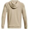 imageUnder Armour Mens Rival Fleece Big Logo Hoodie290 Khaki Base   Onyx White