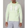 imageUnder Armour Mens Rival Fleece Big Logo Hoodie369 Phosphor Green   Onyx White
