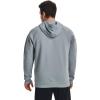 imageUnder Armour Mens Rival Fleece Big Logo Hoodie465 Harbor Blue   Onyx White