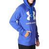 imageUnder Armour Mens Rival Fleece Big Logo Hoodie486 Versa Blue   Onyx White