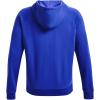 imageUnder Armour Mens Rival Fleece Big Logo Hoodie486 Versa Blue   Onyx White