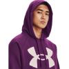 imageUnder Armour Mens Rival Fleece Big Logo Hoodie514 Rivalry   Onyx White