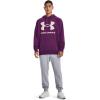 imageUnder Armour Mens Rival Fleece Big Logo Hoodie514 Rivalry   Onyx White