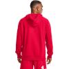 imageUnder Armour Mens Rival Fleece Big Logo Hoodie600 Red   Onyx White