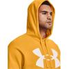imageUnder Armour Mens Rival Fleece Big Logo Hoodie782 Rise   Onyx White