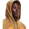 imageUnder Armour Mens Rival Fleece Big Logo HoodieAntique Ochre 277Omega Orange