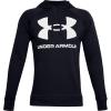 imageUnder Armour Mens Rival Fleece Big Logo HoodieBlack 001Onyx White