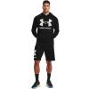 imageUnder Armour Mens Rival Fleece Big Logo HoodieBlack 001Onyx White