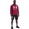 imageUnder Armour Mens Rival Fleece Big Logo HoodieBlack Rose 664Onyx White
