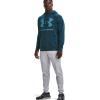 imageUnder Armour Mens Rival Fleece Big Logo HoodieBlue Noteblue Flannel