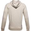 imageUnder Armour Mens Rival Fleece Big Logo HoodieHighland Buff Light Heather 200Onyx White