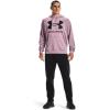 imageUnder Armour Mens Rival Fleece Big Logo HoodieMauve Pink 698Black