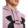 imageUnder Armour Mens Rival Fleece Big Logo HoodieMauve Pink 698Black